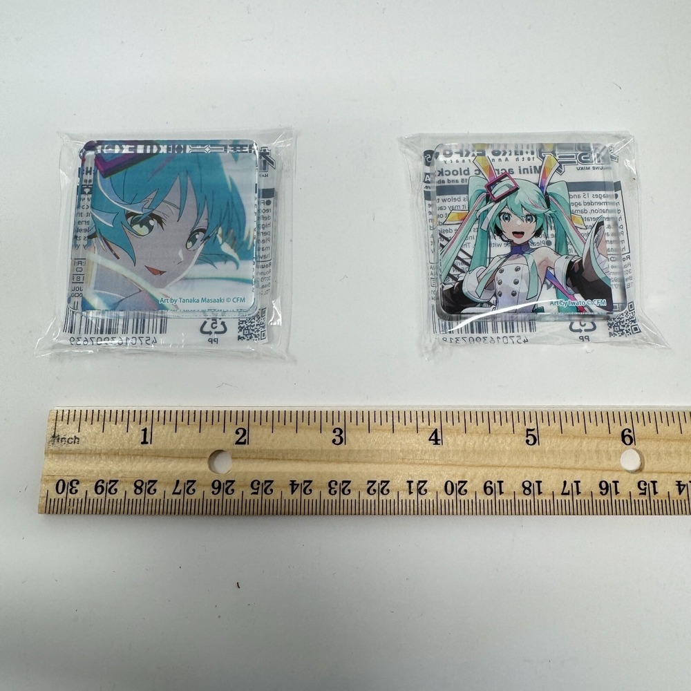 Hatsune‎ Miku x Miku Expo 10th Anniversary Acrylic Block Set Round 1 Exclusive